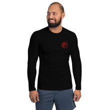 Load image into Gallery viewer, BETA Men's Ranked Rash Guard- Black