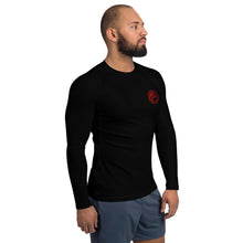 Load image into Gallery viewer, BETA Men's Ranked Rash Guard- Black