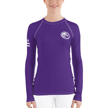 Load image into Gallery viewer, BETA Women's Ranked Rash Guard - Purple