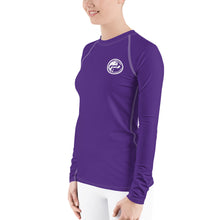 Load image into Gallery viewer, BETA Women's Ranked Rash Guard - Purple