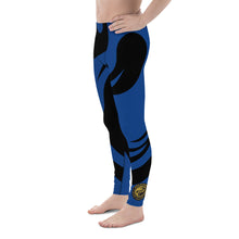 Load image into Gallery viewer, Men's Blue Ranked All Over Print BETA Nogi Spats