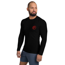 Load image into Gallery viewer, BETA Men&#39;s Ranked Rash Guard- Black