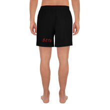 Load image into Gallery viewer, BETA Men&#39;s Black Recycled Athletic Shorts