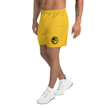 Load image into Gallery viewer, BETA Yellow Men&#39;s Recycled Athletic Shorts