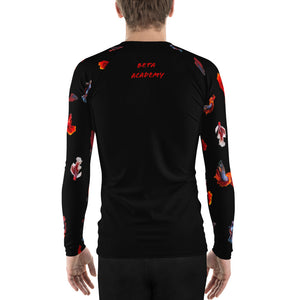 Hyper-Real BETA Fish Men's Rash Guard