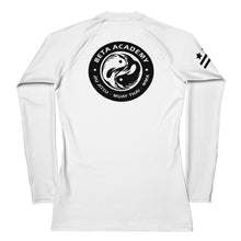 Load image into Gallery viewer, BETA Women&#39;s Ranked Rash Guard - White