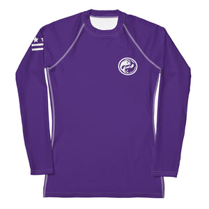 BETA Women's Ranked Rash Guard - Purple