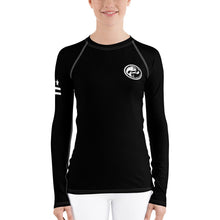 Load image into Gallery viewer, BETA Women&#39;s Ranked Rash Guard - Black