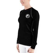 Load image into Gallery viewer, BETA Women&#39;s Ranked Rash Guard - Black