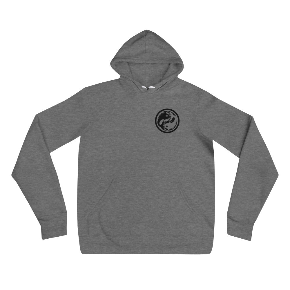 Heather Grey Unisex BETA Logo hoodie