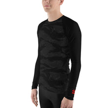 Load image into Gallery viewer, BETA Monochrome Tiger Camo Men&#39;s Rash Guard