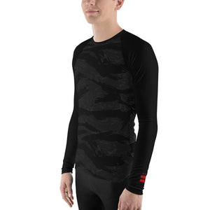 BETA Monochrome Tiger Camo Men's Rash Guard