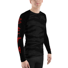 Load image into Gallery viewer, BETA Monochrome Tiger Camo Men&#39;s Rash Guard