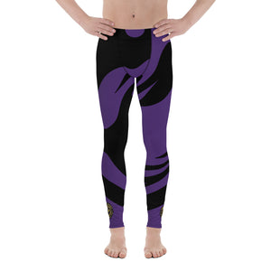 Men's Purple Ranked All Over Print BETA Nogi Spats