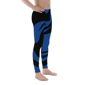 Men's Blue Ranked All Over Print BETA Nogi Spats