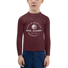 Load image into Gallery viewer, BETA Academy Kids NoGi Rash Guard