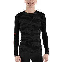 Load image into Gallery viewer, BETA Monochrome Tiger Camo Men&#39;s Rash Guard