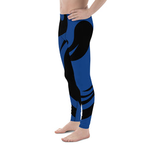 Men's Blue Ranked All Over Print BETA Nogi Spats