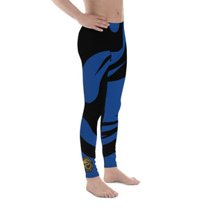 Men's Blue Ranked All Over Print BETA Nogi Spats